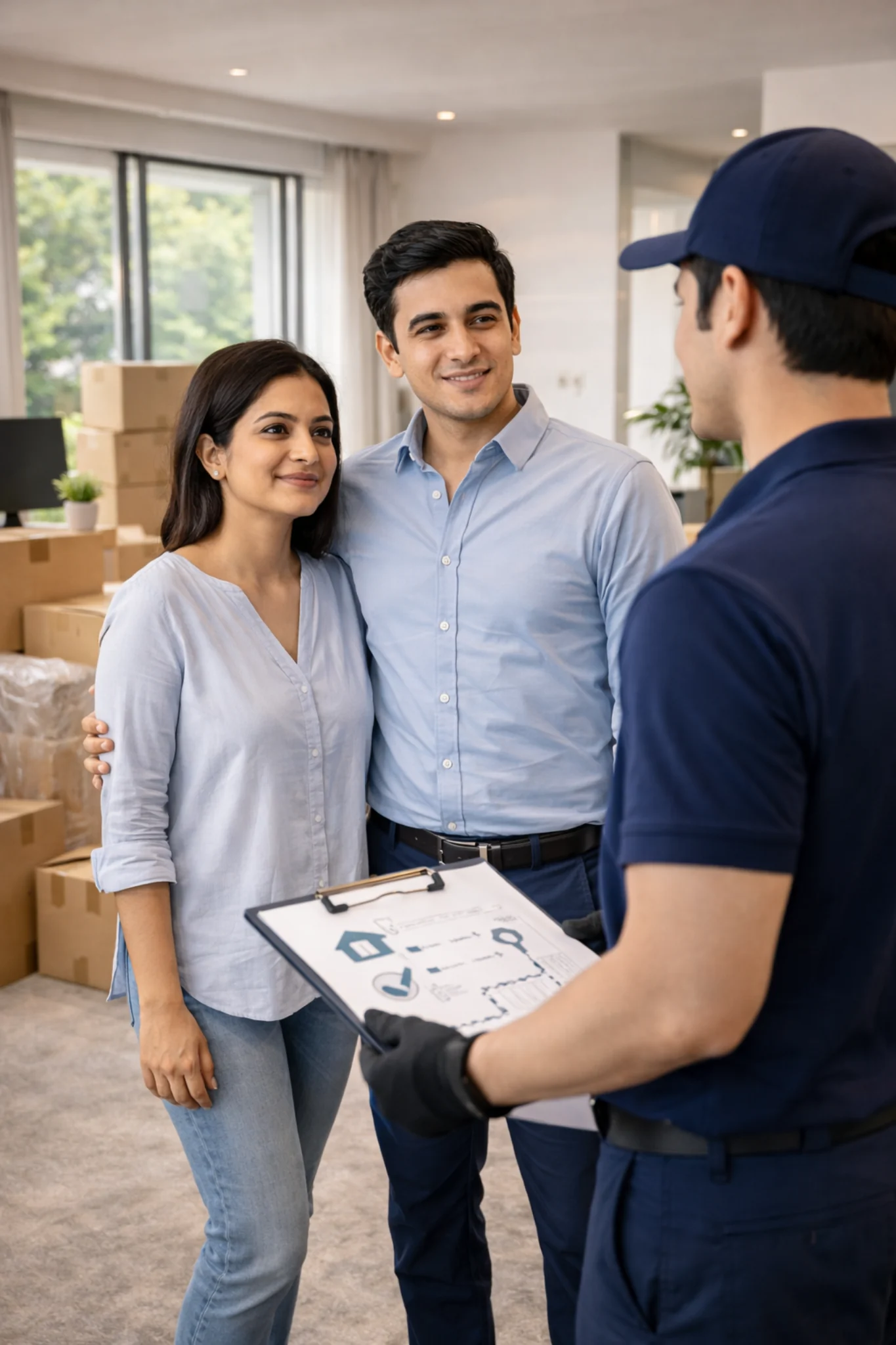 Trusted customer moving experience with reassuring support.