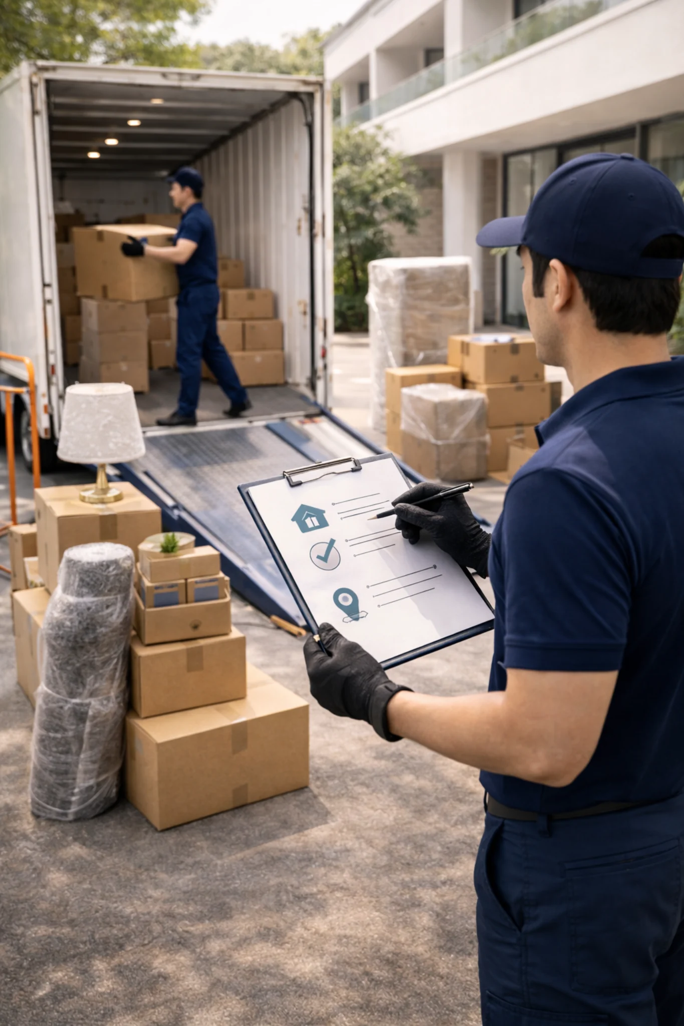Organized moving process support from enquiry to final coordination.